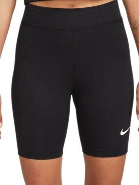 Nike Sportswear Classic High-Waisted 8" Women's Biker Shorts Size Small Back